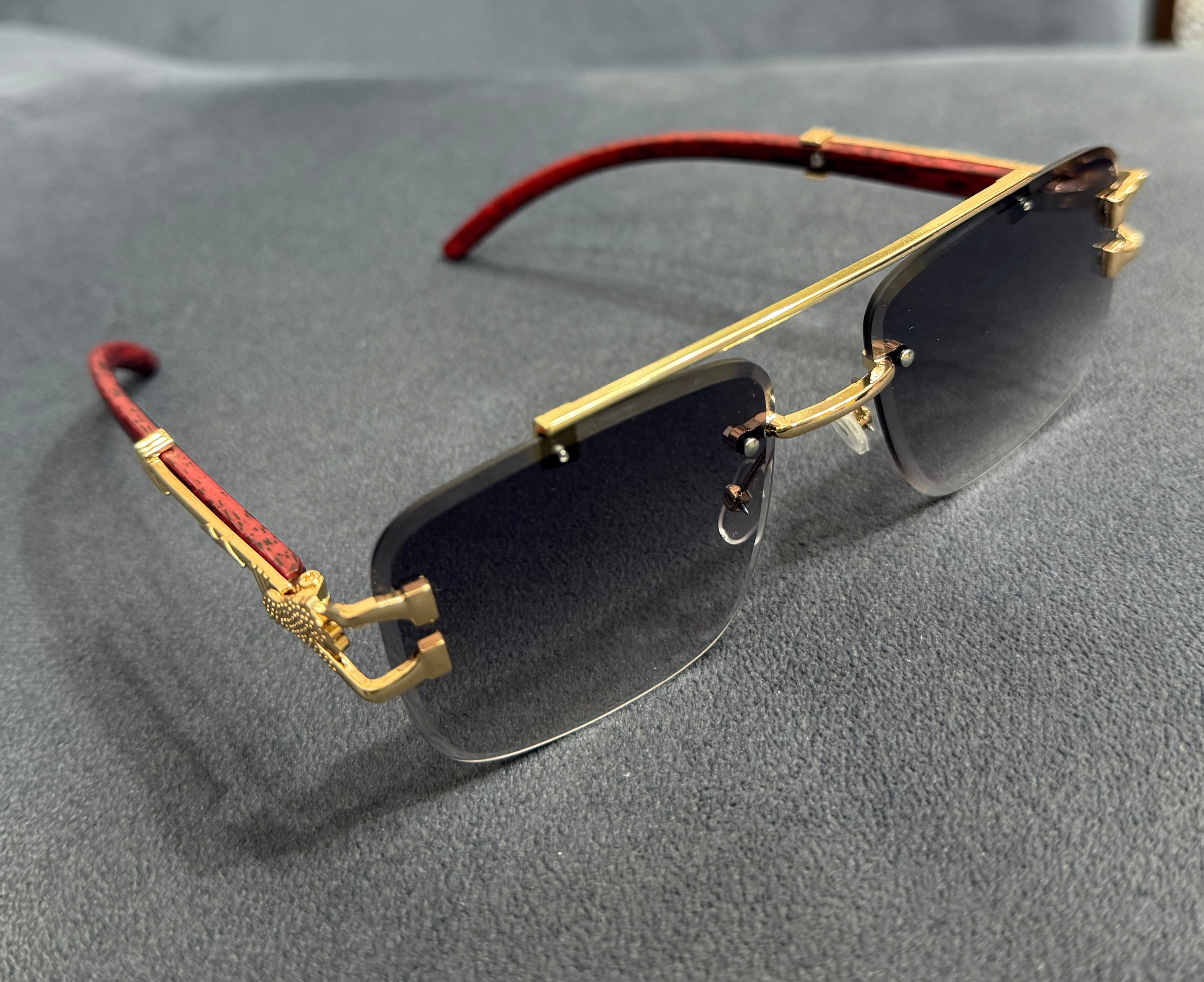 Rimless Golden-Smokefade