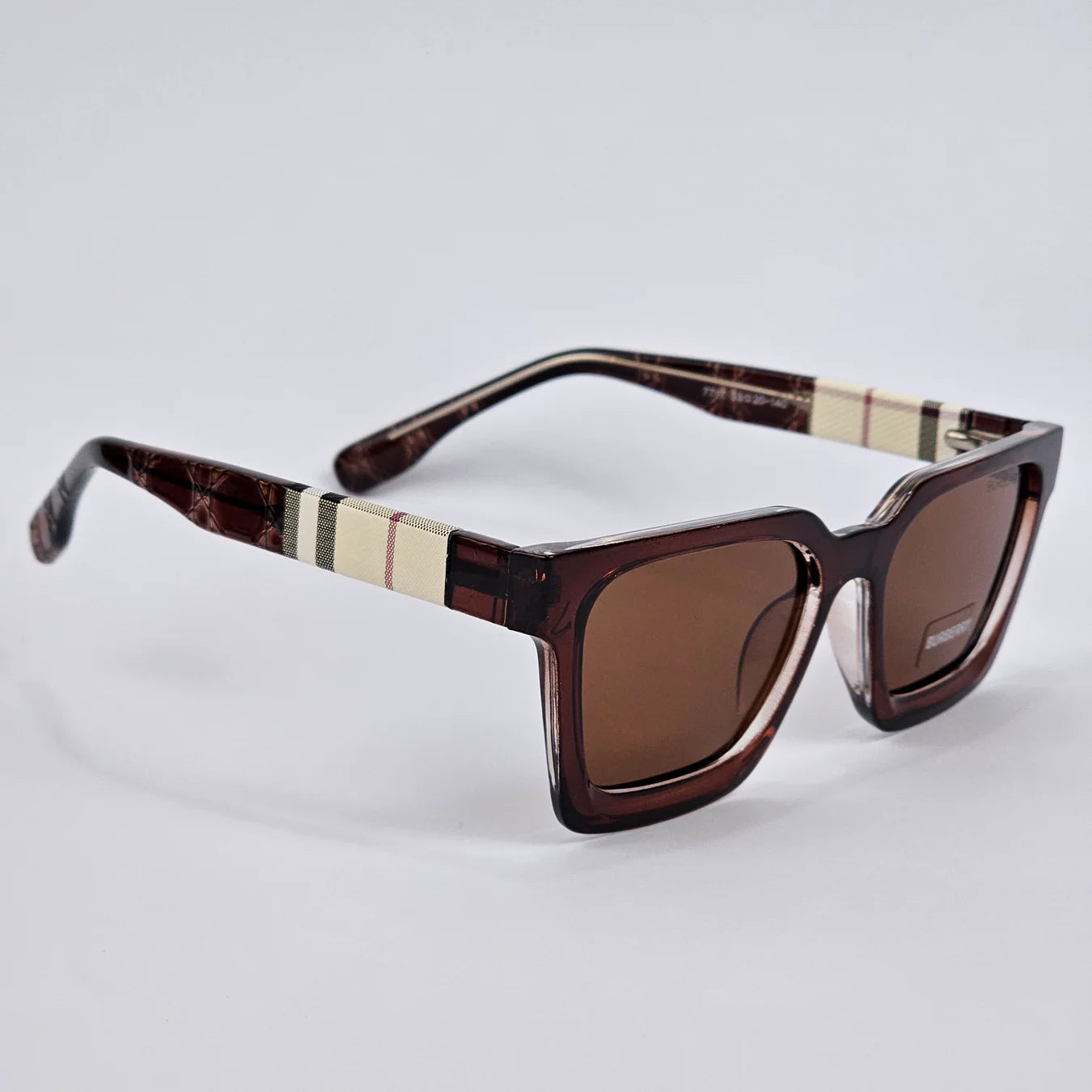 Square - Burberry - Acetate - Brown