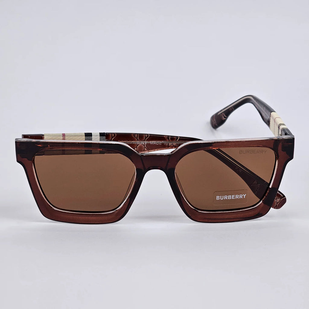 Square - Burberry - Acetate - Brown