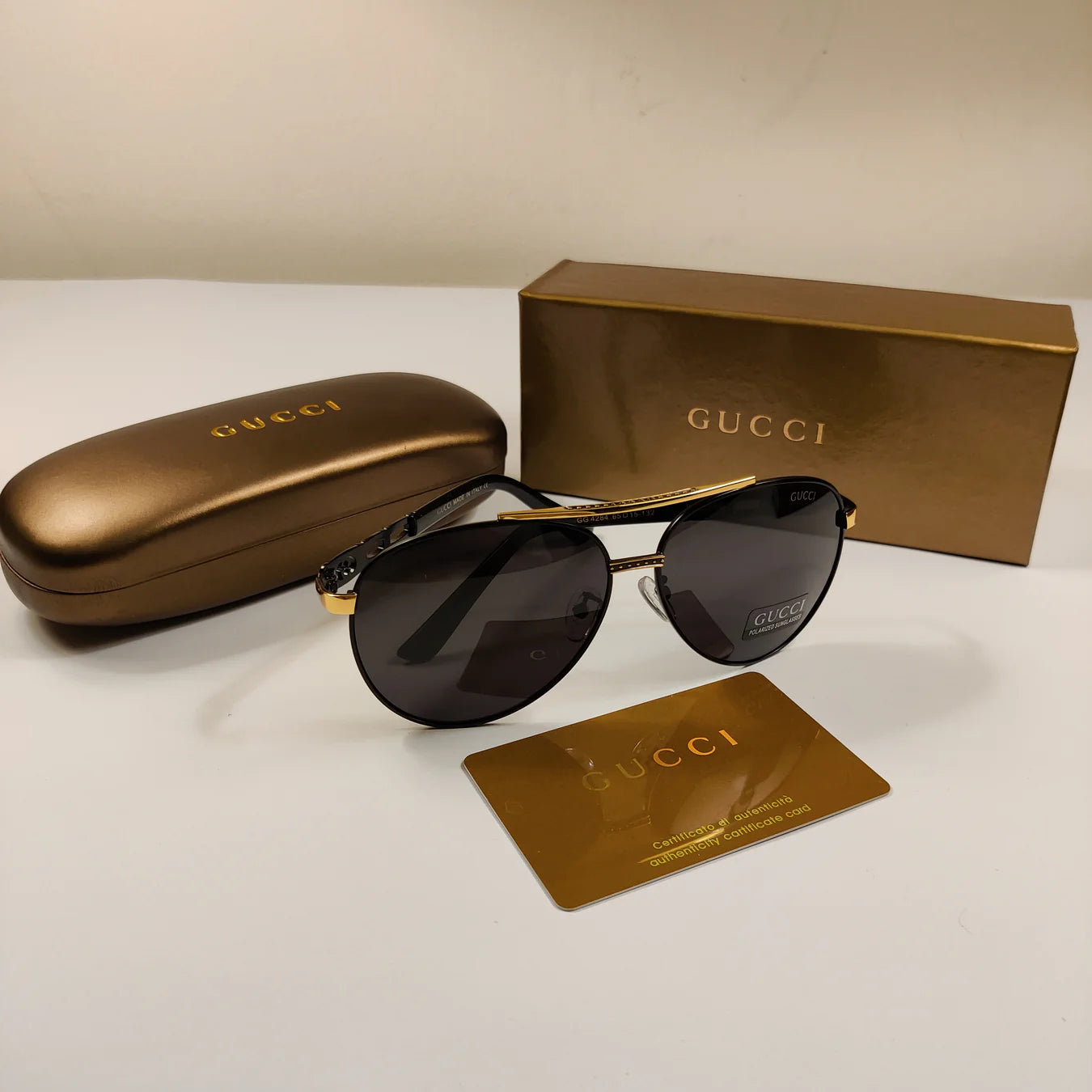 Bling Bridge -Polarized - Black/Gold