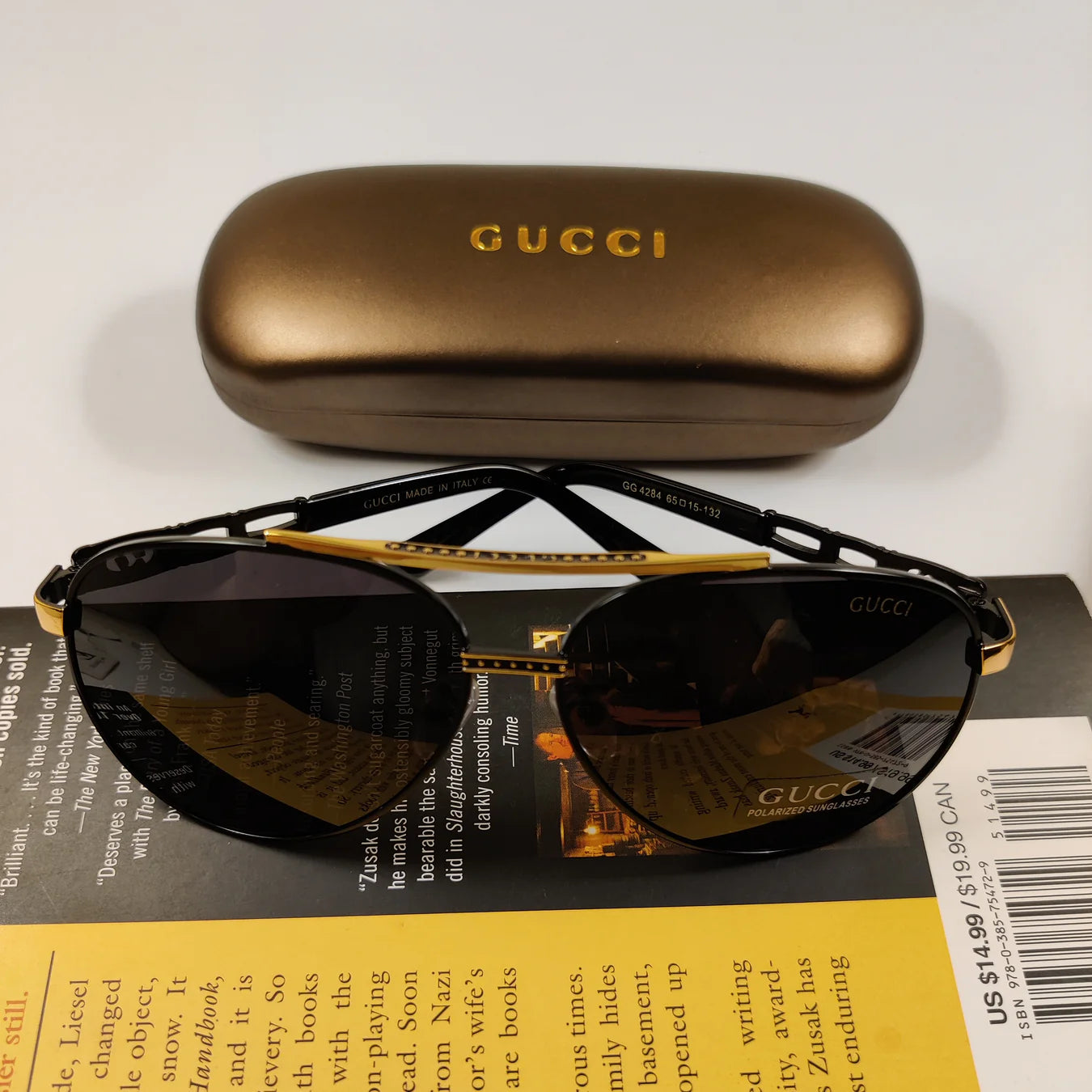 Bling Bridge -Polarized - Black/Gold